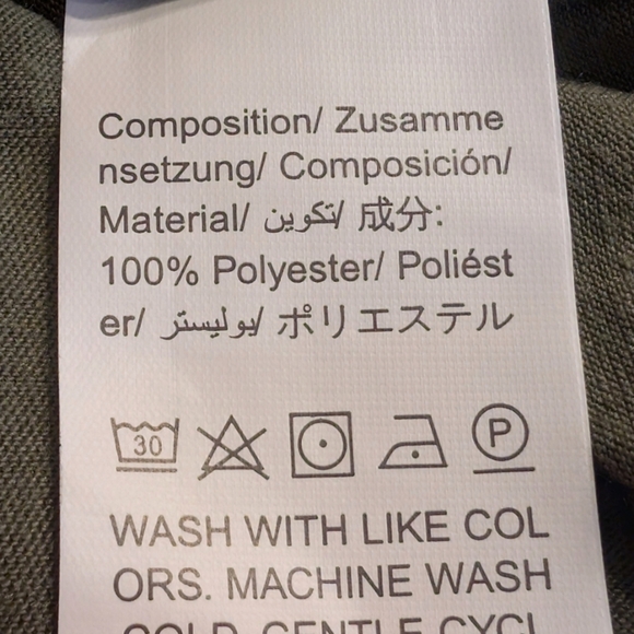 Green Sleeveless Tank Side Tie Hi-Lo Wrap Dress Size Medium - Picture 7 of 7